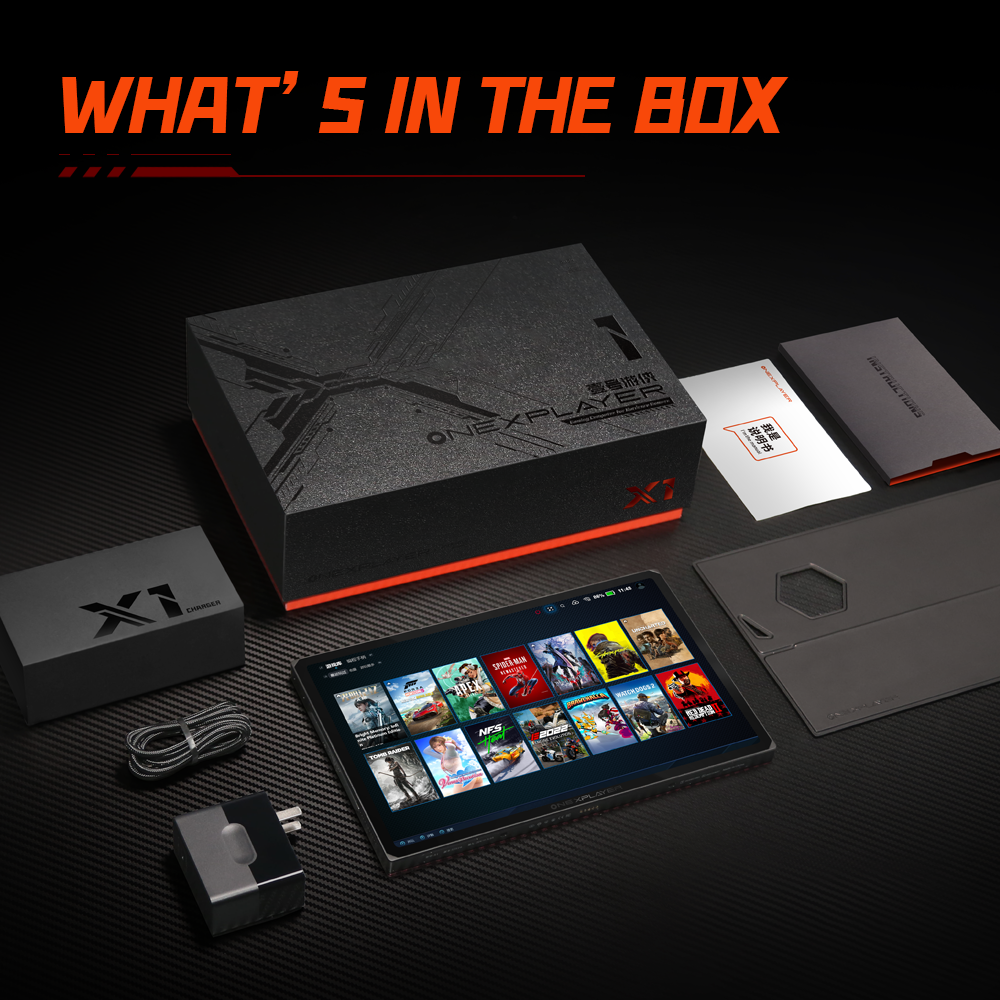 ONEXPLAYER X1: Intel Ultra 155H 10.95'' 3-in-1 Handheld