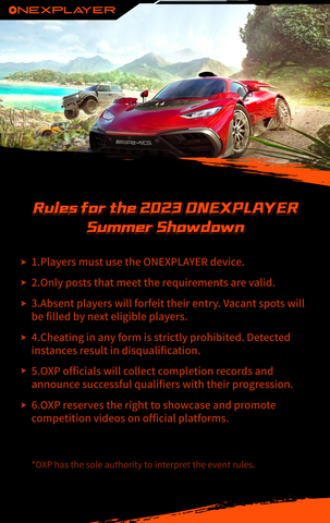 2023 ONEXPLAYER Summer Showdown