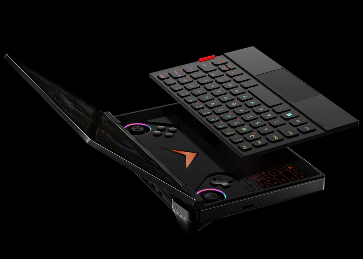 Portable 3-in-1 Windows PC That Switches Between Handheld Gaming, Tablet Use, and Mini Laptop Productivity?