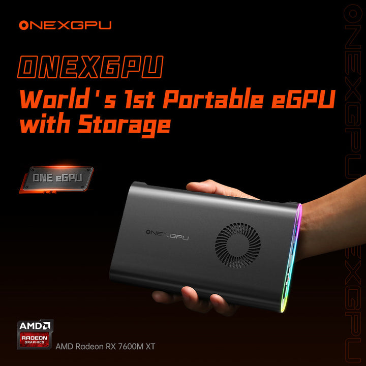 Refurbished ONEXGPU - World's 1st Portable eGPU with Storage (US Stocks)