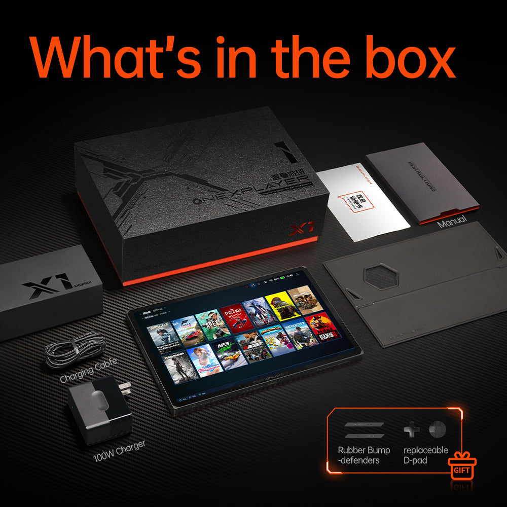 Refurbished ONEXPLAYER X1 PRO AMD Ryzen™ AI 9 HX 370, 10.95'' 3-In-1 Redefining Handheld Gaming Device（US Stocks）