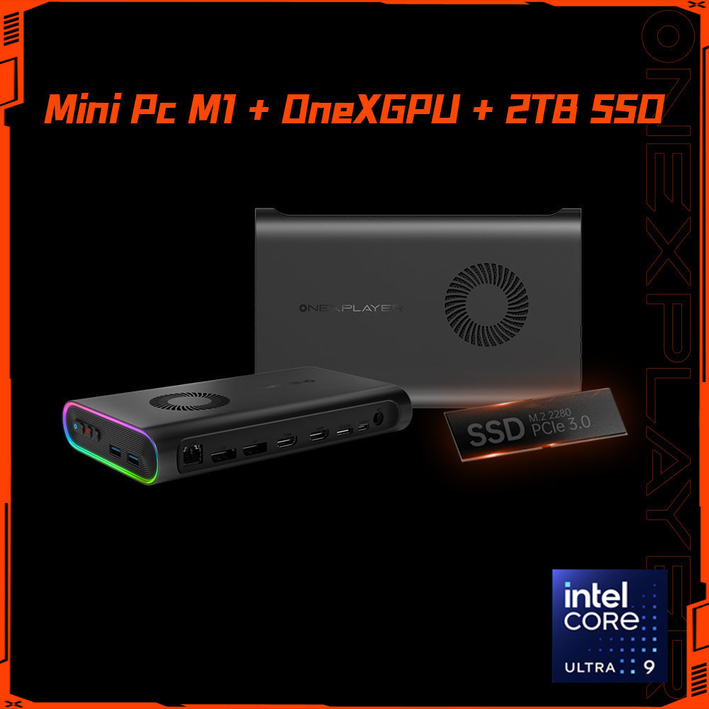 OneXPlayer M1 - World's Most Powerful Mini PC with intel Core Ultra 9 185H Processor