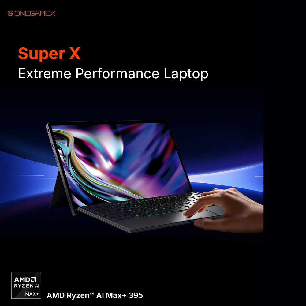Refurbished OneXPlayer Super X Gaming Tablet-Laptop Hybrid